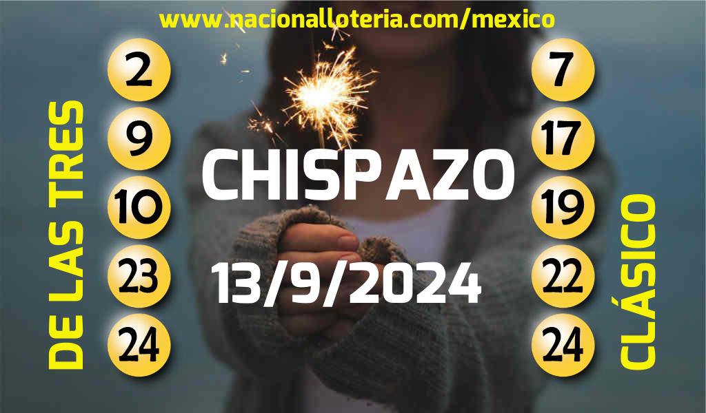 Resultados del Chispazo del Viernes 13 de Septiembre de 2024