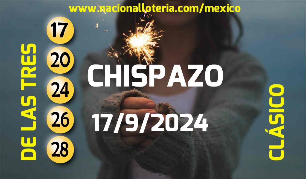 Resultados del Chispazo del Martes 17 de Septiembre de 2024