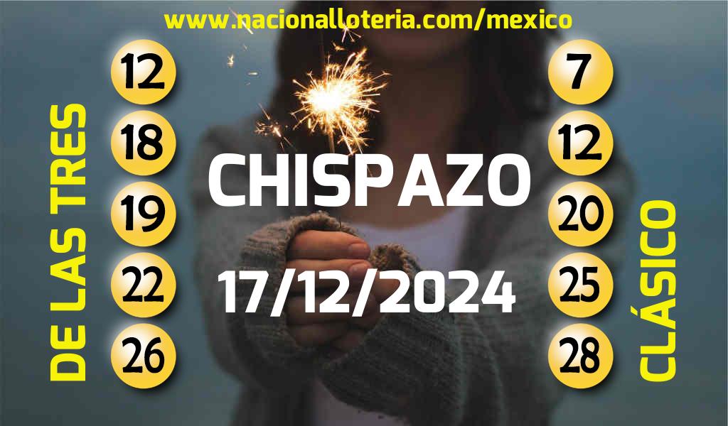 Resultados del Chispazo del Martes 17 de Diciembre de 2024