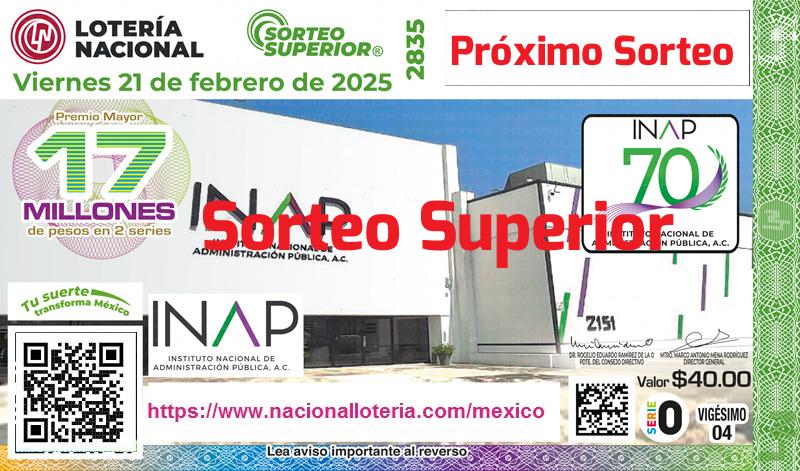 Próximo Sorteo Superior del 2025-02-21